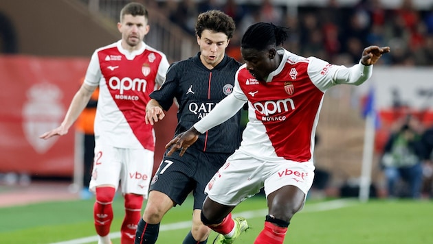Gegen Monaco hat es für PSG nichts zu holen gegeben …