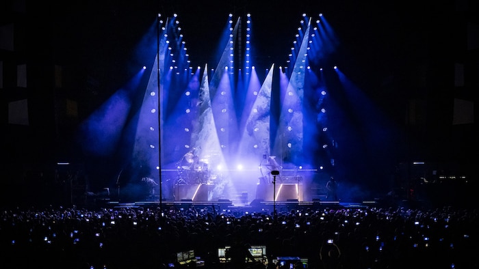 Draußen Stress, drinnen Freude – rund 14.000 Fans feierten in der Wiener Stadthalle den Auftritt ...