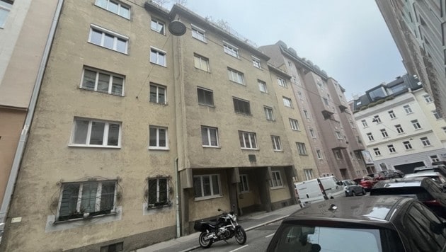 In diesem Haus wurde der Tote gefunden.