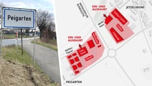 Vor allem in Peigarten herrscht helle Aufregung über die ersten veröffentlichten Pläne ...