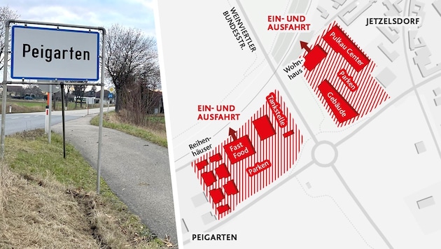 Vor allem in Peigarten herrscht helle Aufregung über die ersten veröffentlichten Pläne eines ...