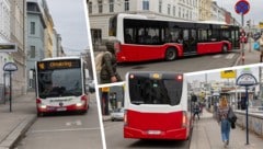 Der Bus hält, fährt kurz ums Eck und hält schon wieder.