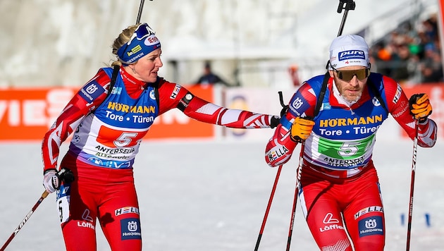 Lisa Hauser (li.) und Simon Eder