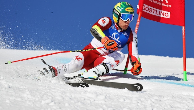 Jakob Greber glänzte bisher mehr mit Slalom- als mit Riesentorlaufergebnissen.