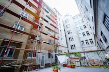 In der Parterrewohnung im Innenhof des Hauses im Wiener Karmeliterviertel kam es zur Bluttat.