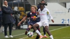 Rassige Duelle, aber keinen Sieger hat es bei SCR Altach gegen Red Bull Salzburg gegeben …