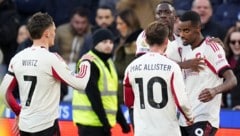 Alexander Isak bejubelte sein erstes Saisontor in der Liga für Liverpool.