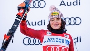 Scheib holte ihr erstes Weltcup- Podest außerhalb von Sölden.