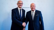 Tirols LH Anton Mattle traf am Freitag bei den Verhandlungen zum Stabilitätspakt mit ...
