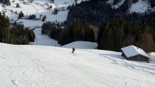 Das kleine Skigebiet mit vier Liften im Unkener Heutal ist beliebt.