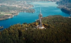 Vorbei am Pyramidenkogel und entlang des Wörthersees führt der neue Marathon.