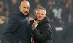 Trainer Thomas Letsch (li.) und Geschäftsführer Stephan Reiter.