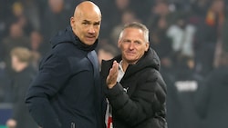 Trainer Thomas Letsch (li.) und Geschäftsführer Stephan Reiter.