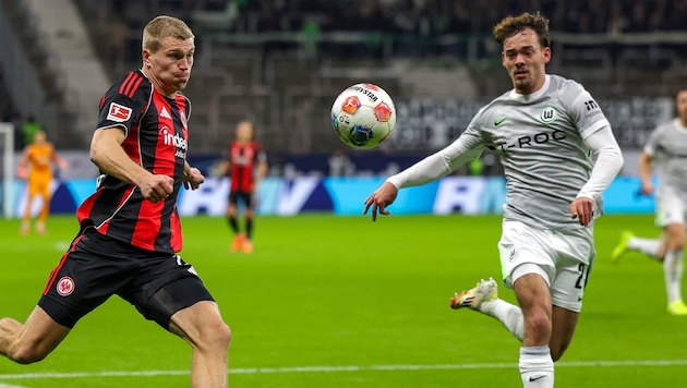 Auch bei Eintracht Frankfurt hat es für den VfL Wolfsburg keinen Sieg gegeben …