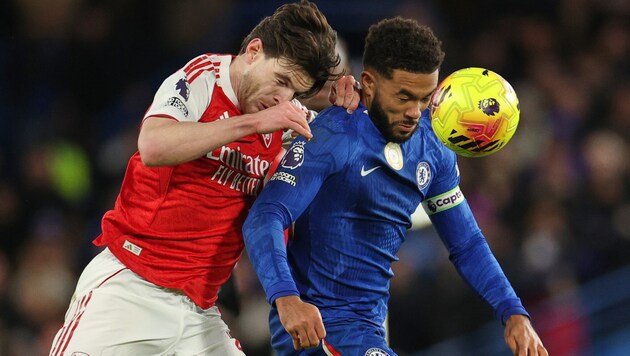 Chelsea ringt Arsenal ein Remis ab.