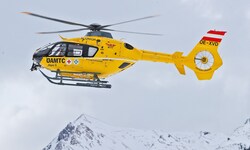 Die Beiden mussten mit dem Hubschrauber gerettet werden.