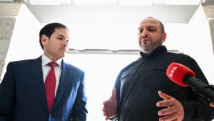 US-Außenminister Marco Rubio und der ukrainische Delegationsleiter Rustem Umjerow