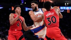 Auch gegen New York gab es für Toronto keinen Sieg. 