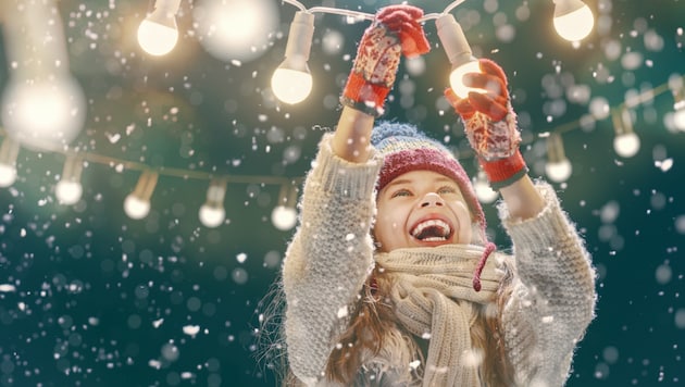 Vor allem Kinder freuen sich über Schnee zu Weihnachten – aber sollte man die Hoffnung langsam ...