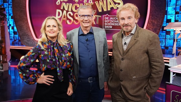 On the RTL show "Denn sie wissen nicht, was passiert", Thomas Gottschalk wanted to celebrate his ...