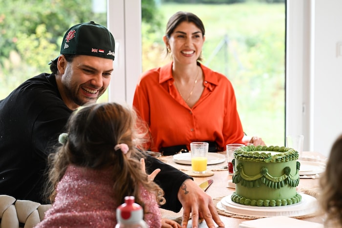 In der Partnerschaft getrennt, für die Kleine zusammen: Das Patchwork-Familienleben ist kein ...