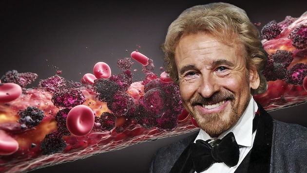 Star-Moderator Thomas Gottschalk leidet unter einem epitheloiden Angiosarkom, einer besonders ...