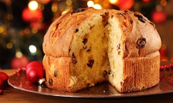 Der Mann ist an einem Stück Panettone und einem Stück Mandarine erstickt.