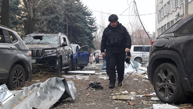 Dnipro: Die Lage nach einem russischen Luftangriff am Montag