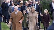 Das gehört zur Weihnachtstradition der Royals in Sandringham: Am ersten Weihnachtstag spaziert ...
