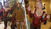 Sydney Sweeney verwandelte sich für „Friendsgiving“ in eine sexy Version des „Shrek“-Drachen.