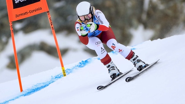Ihren bislang letzten Einsatz im Weltcup hatte Vanessa Nußbaumer im Herbst 2023 in Zermatt – da ...