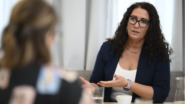 Carmen Palmetzhofer, stellvertretende Leiterin des Ermittlungsbereiches Sexualdelikte im ...