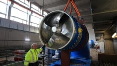 Das Pumpwerk Donauinsel ist ein zentraler Knotenpunkt im Wiener Abwassersystem: Mit einer ...