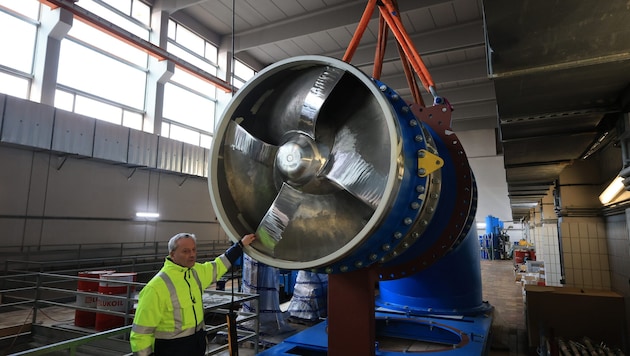 Das Pumpwerk Donauinsel ist ein zentraler Knotenpunkt im Wiener Abwassersystem: Mit einer ...