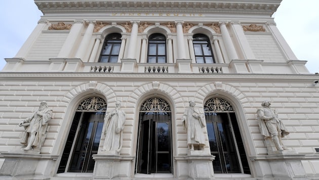 The show at the Künstlerhaus has been criticized by Christian groups.