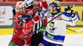 Die Angriffe der VSV-Cracks konnten Mathias From (li.) nichts anhaben.