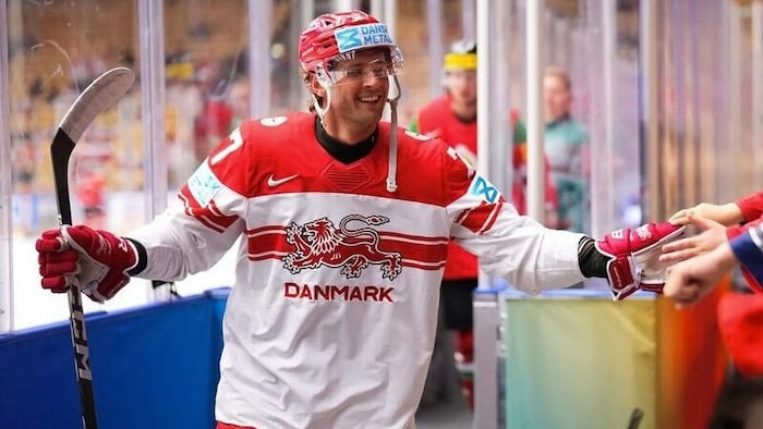 Mathias From im Trikot des dänischen Nationalteams.