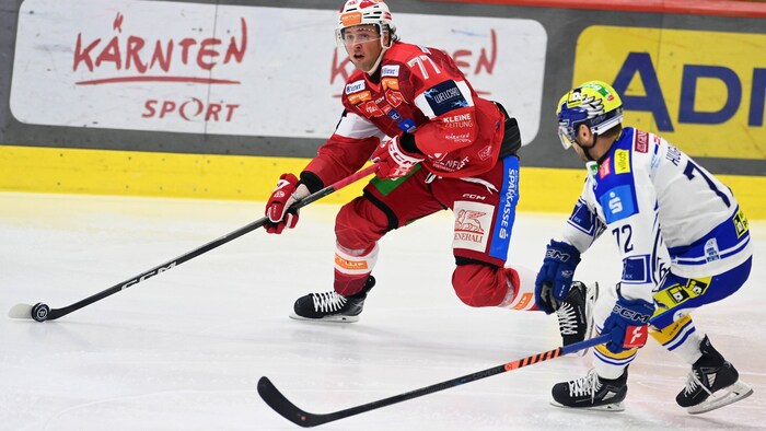 Der pfeilschnelle Däne war von den Villachern nicht aufzuhalten.