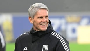 Sechs Ligasiege mit dem LASK in Serie – Didi Kühbauer hat leicht lachen.