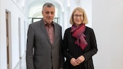 Bildungsdirektor Alfred Klampfer und Bildungs-Landesräting Christine Haberlander (ÖVP)