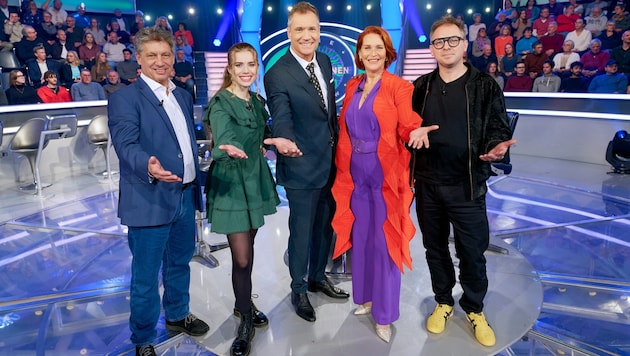 Die aktuelle „Promi-Millionenshow“ mit Hans Bürger, Anna Strigl, Armin Assinger, Maya Hakvoort ...