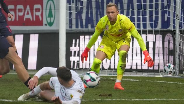 Salzburg-Torhüter Alexander Schlager.
