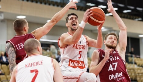 Bogic Vujosevic  und Arturs Kurucs