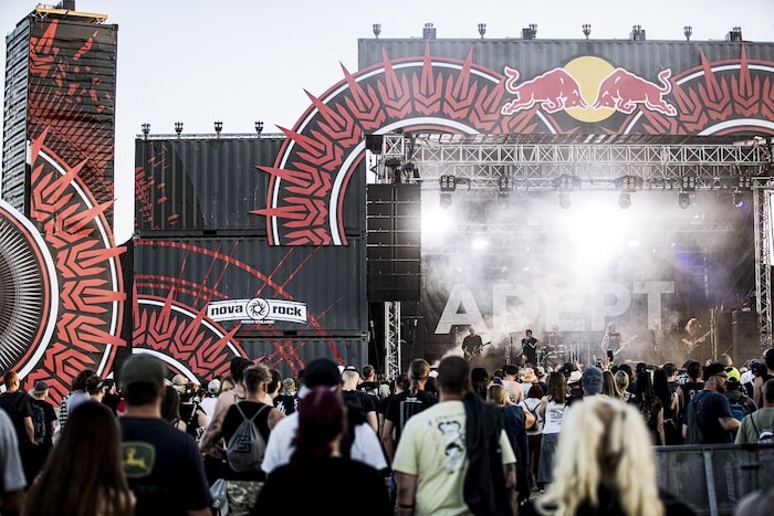 Adept feierten beim Nova Rock ihr eigentliches Live-Comeback nach sechsjähriger Abwesenheit von ...