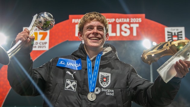 Johannes Moser zeigte bei der U17-WM in Katar mächtig auf.