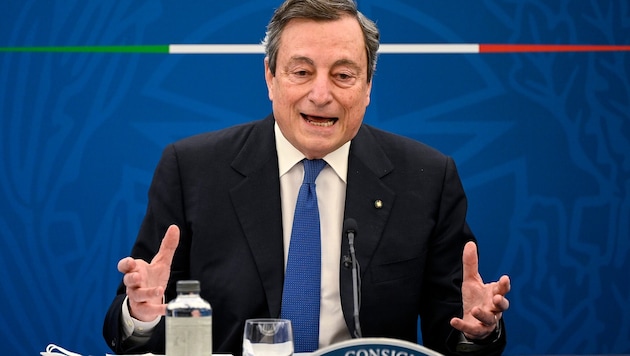 Der ehemalige Präsident der Europäischen Zentralbank und frühere italienische Ministerpräsident ...