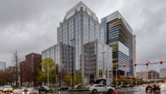 Das Hauptgebäude von Euroclear in Brüssel: Bei dem belgischen Wertpapierverwahrer liegen ...