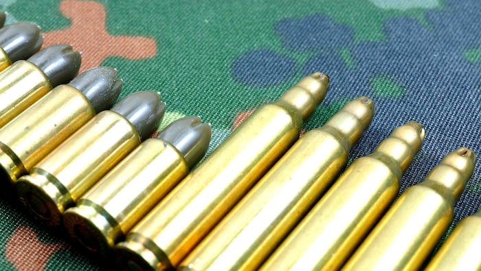 Unter anderem wurde Manövermunition entwendet.