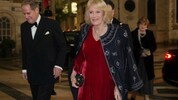 Königin Camilla hat bei einem Event in London mit ihrem frechen Fashion-Recycling für ...