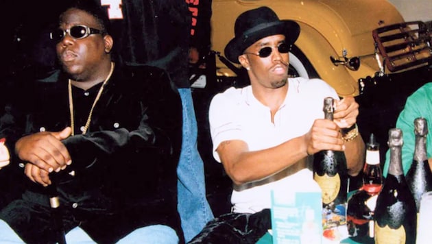 Christopher Wallace – The Notorious B.I.G. – und Sean Comb in der Doku, gegen die Diddy jetzt ...